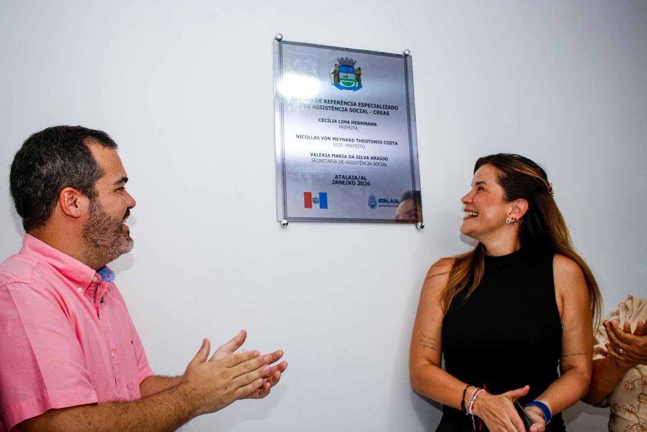 Prefeitura de Atalaia inaugura sede do CREAS e fortalece rede de assistência social